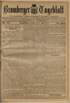 Bromberger Tageblatt. J. 34, 1910, nr 133