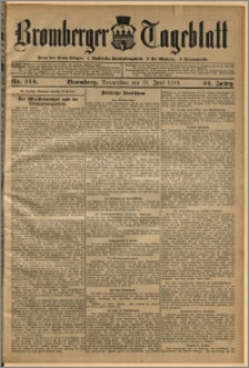 Bromberger Tageblatt. J. 34, 1910, nr 144