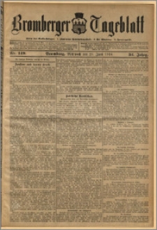 Bromberger Tageblatt. J. 34, 1910, nr 149