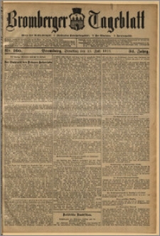 Bromberger Tageblatt. J. 34, 1910, nr 160