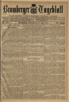 Bromberger Tageblatt. J. 34, 1910, nr 167
