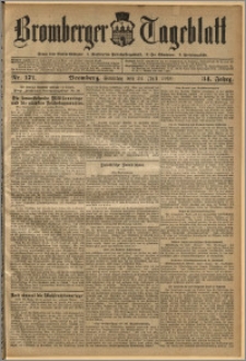 Bromberger Tageblatt. J. 34, 1910, nr 171