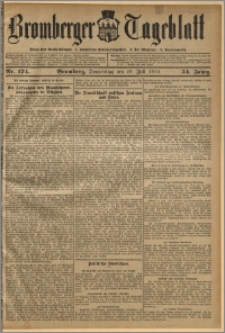 Bromberger Tageblatt. J. 34, 1910, nr 174