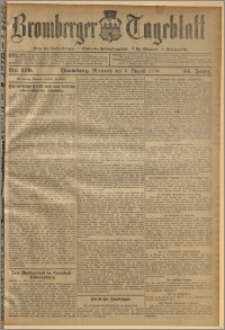 Bromberger Tageblatt. J. 34, 1910, nr 179