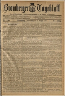 Bromberger Tageblatt. J. 34, 1910, nr 180