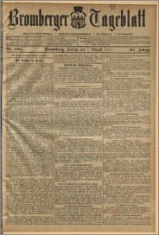Bromberger Tageblatt. J. 34, 1910, nr 181