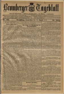 Bromberger Tageblatt. J. 34, 1910, nr 192