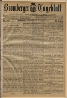 Bromberger Tageblatt. J. 34, 1910, nr 194