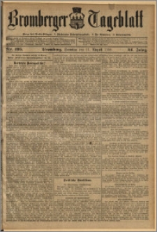 Bromberger Tageblatt. J. 34, 1910, nr 195