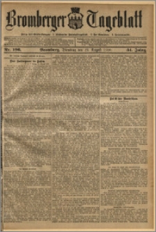Bromberger Tageblatt. J. 34, 1910, nr 196