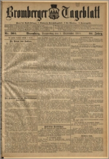 Bromberger Tageblatt. J. 34, 1910, nr 204