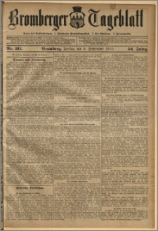Bromberger Tageblatt. J. 34, 1910, nr 211