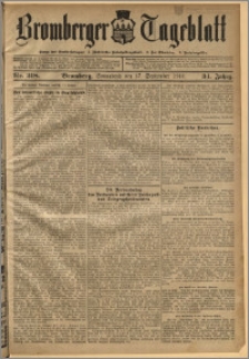 Bromberger Tageblatt. J. 34, 1910, nr 218