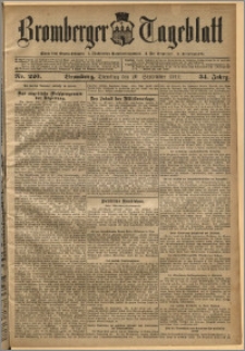 Bromberger Tageblatt. J. 34, 1910, nr 220
