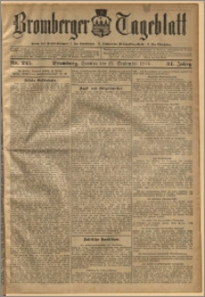 Bromberger Tageblatt. J. 34, 1910, nr 225