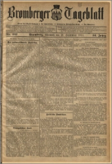 Bromberger Tageblatt. J. 34, 1910, nr 227