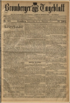 Bromberger Tageblatt. J. 34, 1910, nr 228