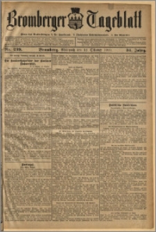 Bromberger Tageblatt. J. 34, 1910, nr 239