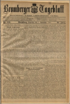 Bromberger Tageblatt. J. 34, 1910, nr 256