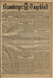Bromberger Tageblatt. J. 34, 1910, nr 274