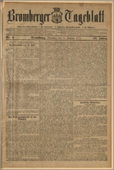 Bromberger Tageblatt. J. 35, 1911, nr 2