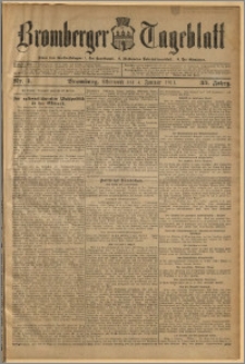 Bromberger Tageblatt. J. 35, 1911, nr 3
