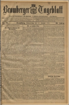 Bromberger Tageblatt. J. 35, 1911, nr 10