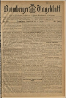 Bromberger Tageblatt. J. 35, 1911, nr 12