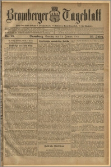 Bromberger Tageblatt. J. 35, 1911, nr 13