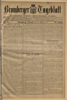 Bromberger Tageblatt. J. 35, 1911, nr 15