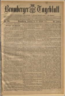 Bromberger Tageblatt. J. 35, 1911, nr 20