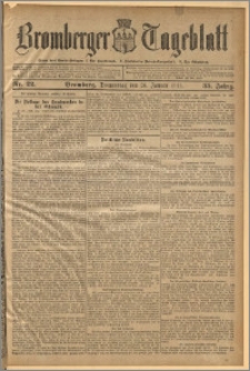 Bromberger Tageblatt. J. 35, 1911, nr 22