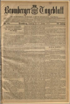 Bromberger Tageblatt. J. 35, 1911, nr 25