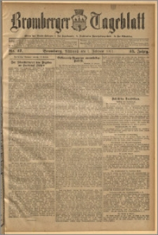 Bromberger Tageblatt. J. 35, 1911, nr 27