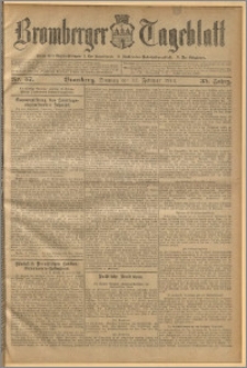 Bromberger Tageblatt. J. 35, 1911, nr 37