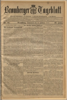 Bromberger Tageblatt. J. 35, 1911, nr 42