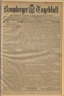Bromberger Tageblatt. J. 35, 1911, nr 43