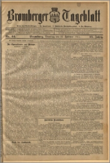 Bromberger Tageblatt. J. 35, 1911, nr 44