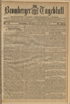 Bromberger Tageblatt. J. 35, 1911, nr 45