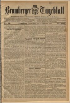 Bromberger Tageblatt. J. 35, 1911, nr 46
