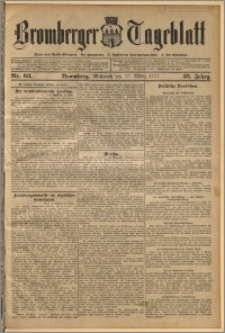 Bromberger Tageblatt. J. 35, 1911, nr 63