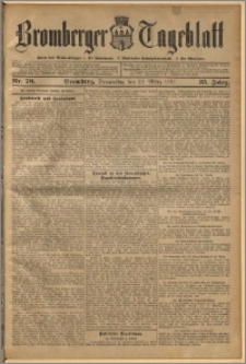 Bromberger Tageblatt. J. 35, 1911, nr 70