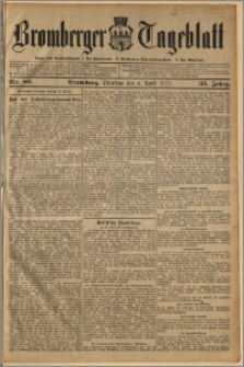 Bromberger Tageblatt. J. 35, 1911, nr 80