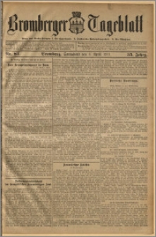 Bromberger Tageblatt. J. 35, 1911, nr 84