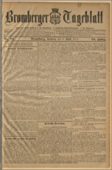 Bromberger Tageblatt. J. 35, 1911, nr 85