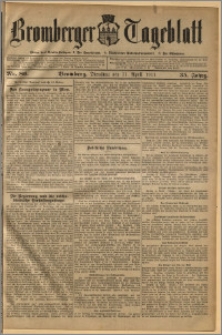 Bromberger Tageblatt. J. 35, 1911, nr 86