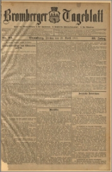 Bromberger Tageblatt. J. 35, 1911, nr 93