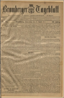 Bromberger Tageblatt. J. 35, 1911, nr 98