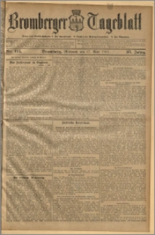 Bromberger Tageblatt. J. 35, 1911, nr 115