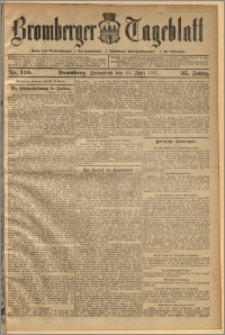 Bromberger Tageblatt. J. 35, 1911, nr 146